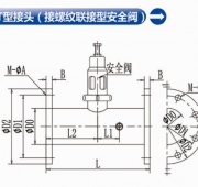 T型接头（接螺纹联接型安全阀）-长沙罗茨真空泵